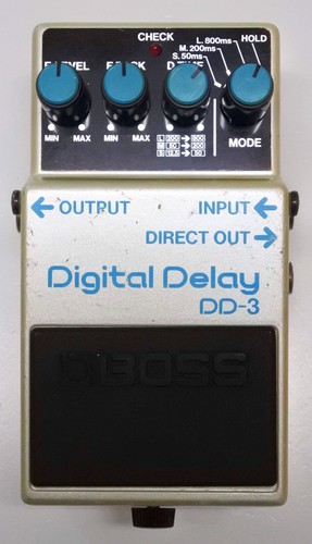 Boss digital delay pedale - boss, dd-3