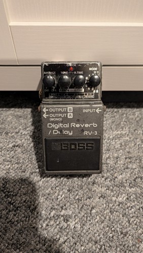 Boss digital reverb delay - boss,