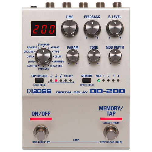 Boss 200 digital delay - digital,