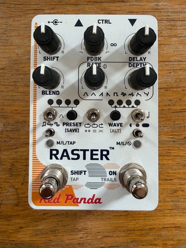 Pedale effetti ritardante red - pedale,