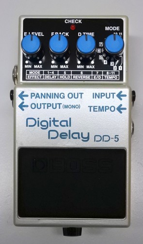 Boss digital delay pedale - delay,