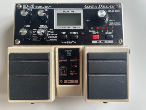 Boss giga delay pedale - boss,