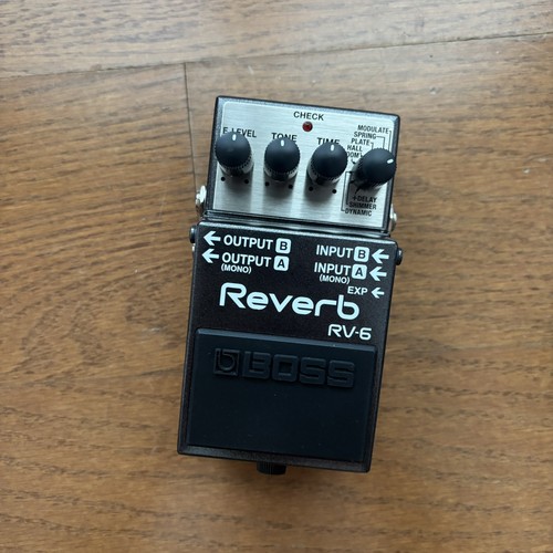 Boss digital delay reverb - rv-6,