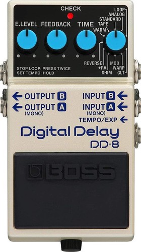 Boss digital delay - digital, pedale