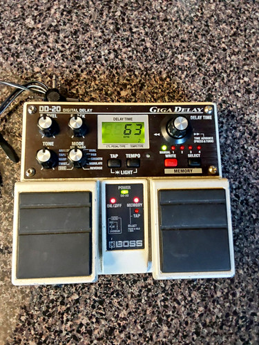 Boss giga delay pedale - dd-20,