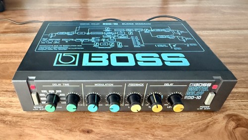 Boss rdd digital delay - rdd-10, mini