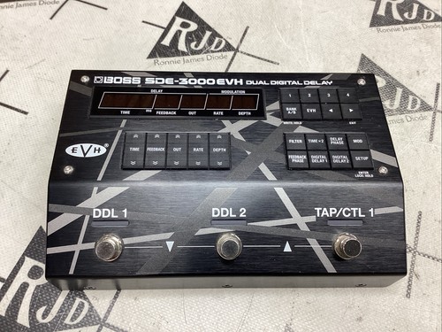 Boss sde 3000 evh pedale - boss,