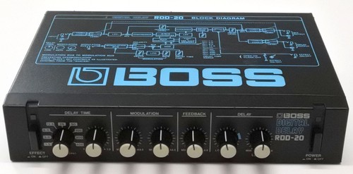 Boss rdd digital delay - boss,
