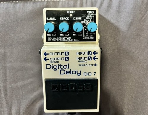 Boss digital delay - dd-7,